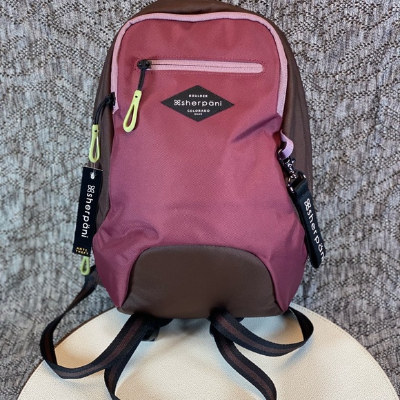 Sherpani Vespa Mini Backpack Bag Rosewood main image 6